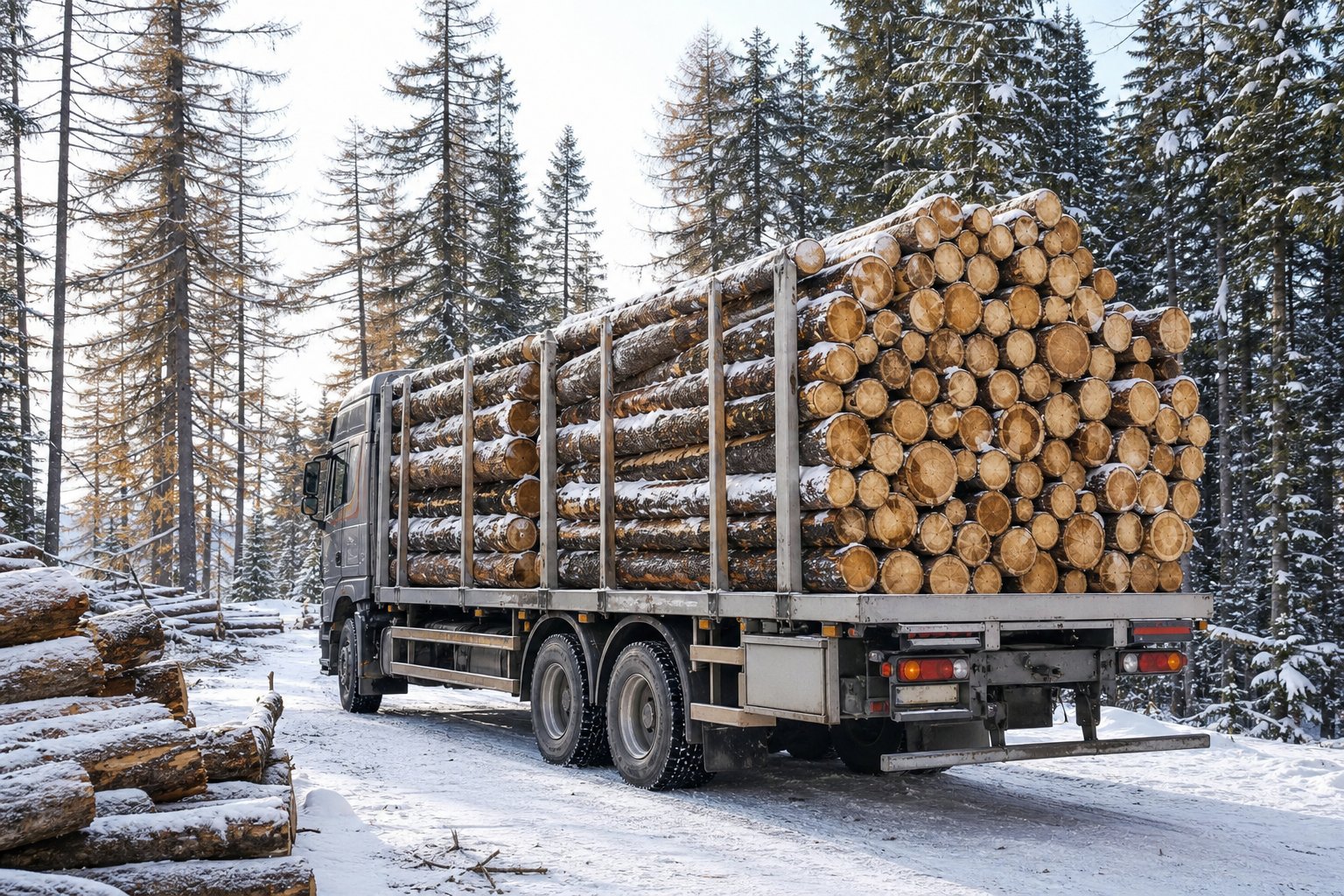 Укладка дров, ориентир выгрузки Лесная проспект, 13G в Уваровке